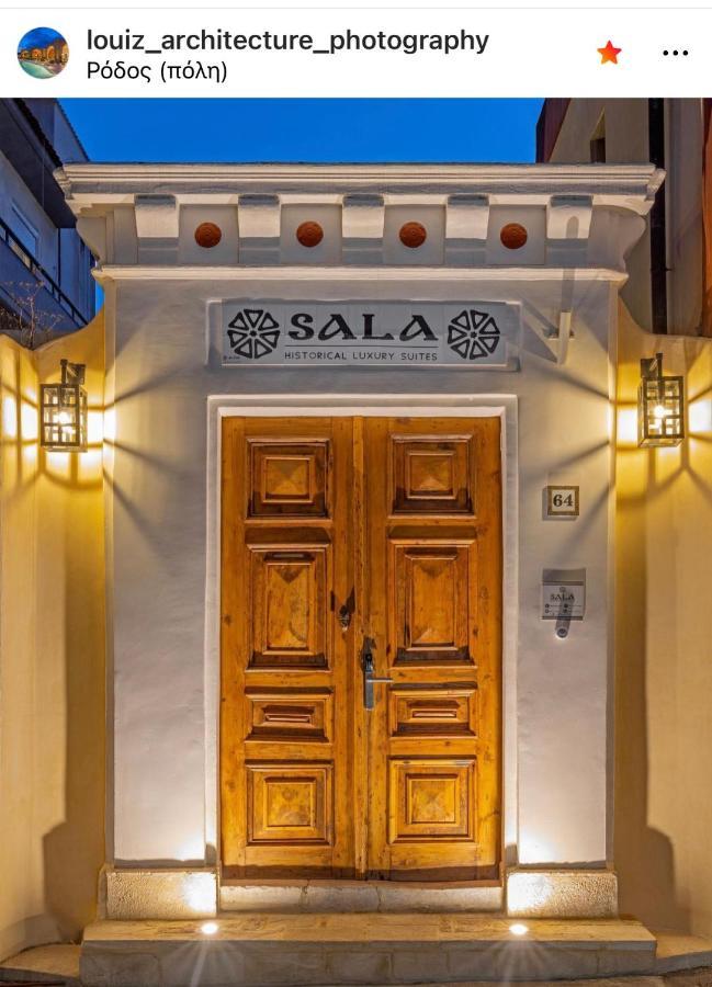 Sala Historical Luxury Suites Rhodes City Buitenkant foto